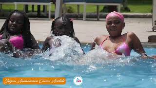 INCROYABLE ANNIVERSAIRE DE CORINE ARISTIDE PISCINE PARTY  HOTEL SAWA