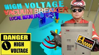 High Voltage Vacuum Breaker Test Under Rack Out