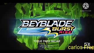 jogando e Desafiando os blades do jogo beyblade BURST App