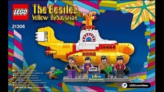 LEGO The Beatles Yellow Submarine Build