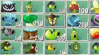 Plants vs Zombies 2 Hack   ALL PEA MAX LEVEL POWER-UP vs GARGANTUAR FIGHT!Primal PvZ 2