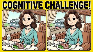 🧠🧩You Won't Believe the CLEVER Secrets in This Spot the Difference Game!《A Little Difficult》