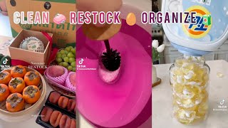 1 Hour ⏳ Restocking 🥚 Organizing 🧃 Cleaning 🧼 TikTok Compilation ✨ Satisfying 💯