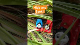 Hide and Seek- Thomas and James!! #thomasandfriends #james #thomas