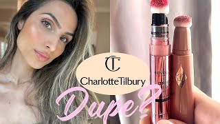 CHARLOTTE TILBURY PINKGASM DUPE??  Makeup Revolution Bright Light Highlighter Beam Pink