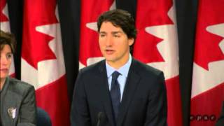 Justin Trudeau On Pulling the Jets from Syria FEB 8th 2016 1115 amEST