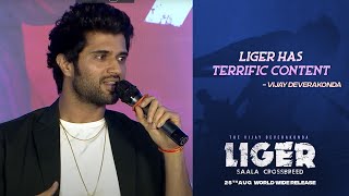 Liger has a Terrific Content - Vijay Deverakonda | Puri Jagannadh | #LigerOnAug25th