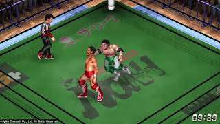 FIRE PRO WRESTLING WORLD: Taue vs Misawa