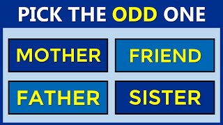 CAN YOU FIND THE ODD ONE OUT? 96% CANNOT! #challenge 21