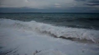 Storm after Rain (Mediterranean Sea, Antalya, Turkey) 05.02.2016