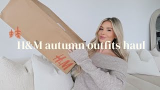 HUGE H&M autumn outfits haul 🍂