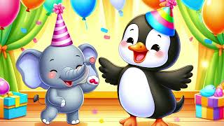 Children's Song: Penguin Dance Party #kidsvideo #kidsongs #kids