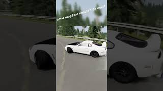 drifting a supra is hard | beamng drifting #shorts