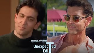 Fighter Unexpected Edit | Hrithik Roshan | Bekaar Dil | Hrithik Roshan Edits | Filmi Insan