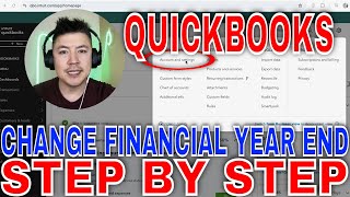 ✅  How To Change Financial Year End In QuickBooks Online 🔴