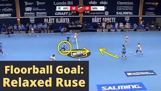 SSL Floorball Goal Analysis: Relaxed Ruse - Warberg V Malmö