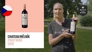 Discover a gorgeous Czech 🇨🇿 Pinot Noir: Chateau Mělník, Pinot Noir 2019 🍷 🍇