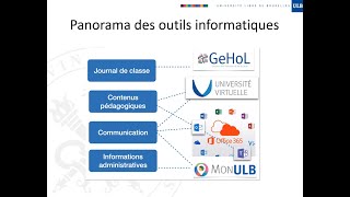 Les ressources et outils à disposition des étudiant·e·s en Faculté de droit et criminologie de l'ULB