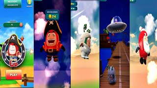 Oga Aj Moqabla| Pirate fuse, Halloween Zee Aur Apna Santa K Sath | Oddbods Turbo Run