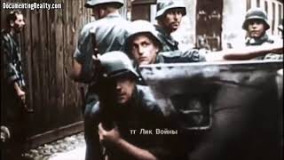 Intense WW2 footage (In Colour) *Warning*