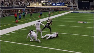 Madden24 defensive stick work Saints edition part 10