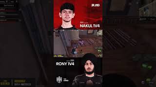 1v4 BLIND NAKUL 😲 BGIS GRIND #bgmi #bgis #GRIND #pubgmobile