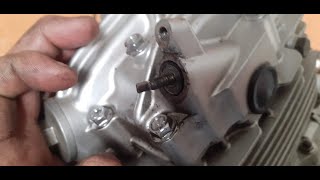 Motorcycle rev counter housing broken..