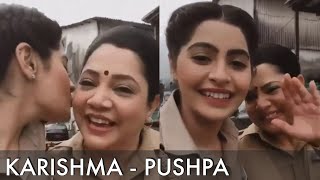 Karishma - Pushpa's Offscreen Bond | Yukti Kapoor - Sonali Naik's Offscreen Bond | Maddam Sir