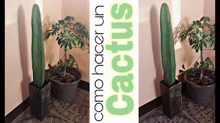 COMO HACER UN CACTUS | manualidades faciles para el hogar