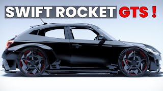 Swift Rocket GTS Shooting Brake concept | Bimble Designs