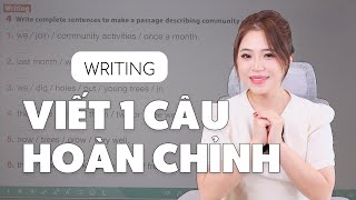 CÁCH VIẾT MỘT CÂU HOÀN CHỈNH TRONG TIẾNG ANH | Miss Lan