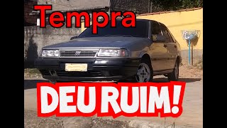 Fiat Tempra 8v 96 queimou a junta e deu calço hidráulico!