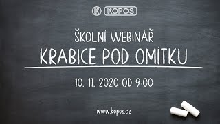 Krabice pod omítku (#ŠKOLNÍWEBINÁŘ)