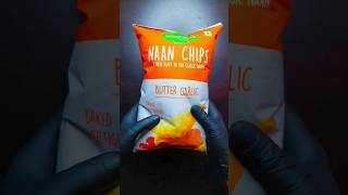 Butter garlic Naan chips #asmr# #shorts #chips