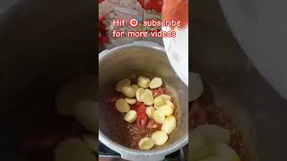 Quick and easy aloo bangan #viral #2023 #recipe #ytshorts #cooking #views #cookwithatti