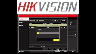 backup de video en grabador hikvision