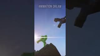 Minecraft dream vs animation dream #minecraft #shortsbeta