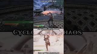 God of War Cyclone of Chaos Comparison #shorts #godofwar