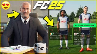 FC 25 Career Mode Gets More New Features ✅