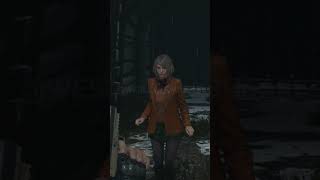 O QUE ACONTECE SE VOCÊ ATIRAR NA ASHLEY EM RESIDENT EVIL 4 REMAKE !? #shorts