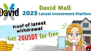 comment gagner l'argent sur internet avec cette nouvelle plate-forme d'investissement👉David Mall