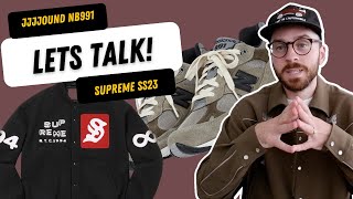 JJJJound New Balance, Supreme SS23 and More!