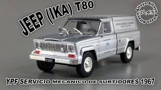 JEEP (IKA) T80 YPF SERVICIO MECANICO DE SURTIDORES 1967 (Altaya) 1\43