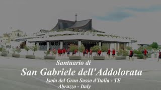 San Gabriele Santuario in Video 4K Isola del Gran Sasso Abruzzo❤️Italy da "Due Ruote in Tour Molise"