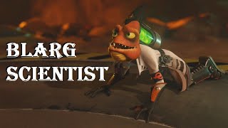 Ratchet & Clank 2016 - BLARG SCIENTIST Character Cutscene (Scott Whyte)