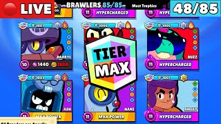 🔴 LIVE - ROAD TO EVERY TIER MAX BRAWLER + CHILL STREAM PT.8 | BRAWL STARS