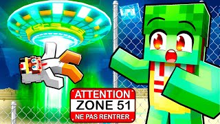 J'ai essayé D'INFILTRER la ZONE 51 dans Minecraft !