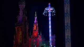 Edinburgh Christmas market is on another level #christmas #travel #scotland #edinburgh