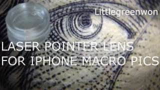 Laser Pointer Lens for Iphone Macro Photos