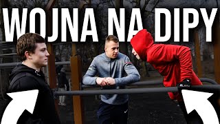 KTO ZROBI WIĘCEJ DIPÓW ? | Nieaktywni *kalistenika i street workout*